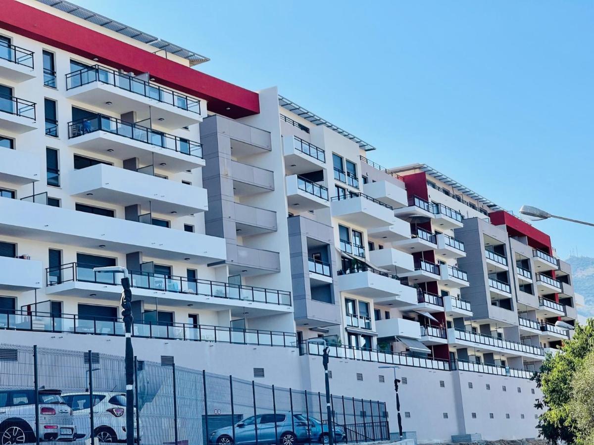 Ajaccio T2 Grand Standing Neuf - Centre Ville Et Plages - 4 Personnes - Parking Prive المظهر الخارجي الصورة