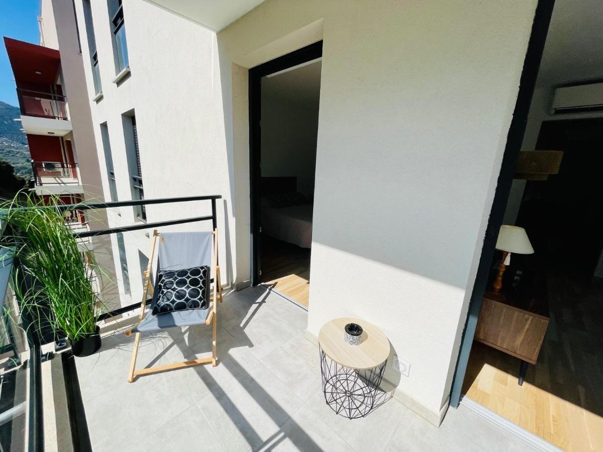 Ajaccio T2 Grand Standing Neuf - Centre Ville Et Plages - 4 Personnes - Parking Prive المظهر الخارجي الصورة